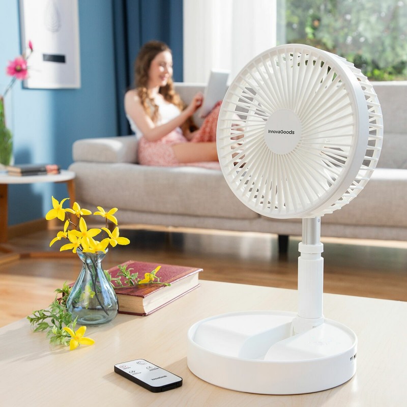 Ventilateur pliable Fandle 3‑en‑1 7200 mAh – Polyvalent