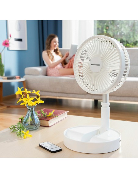 Ventilateur pliable Fandle 3‑en‑1 7200 mAh – Polyvalent