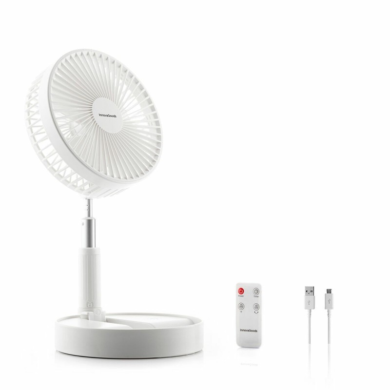 Ventilateur pliable Fandle 3‑en‑1 7200 mAh – Polyvalent