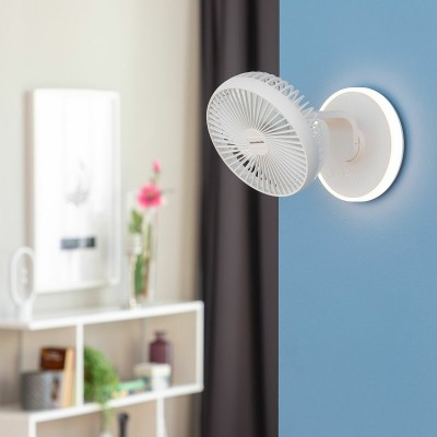 Ventilateur rechargeable FanLed Ø6,6" 4000 mAh – Compact et LED 2
