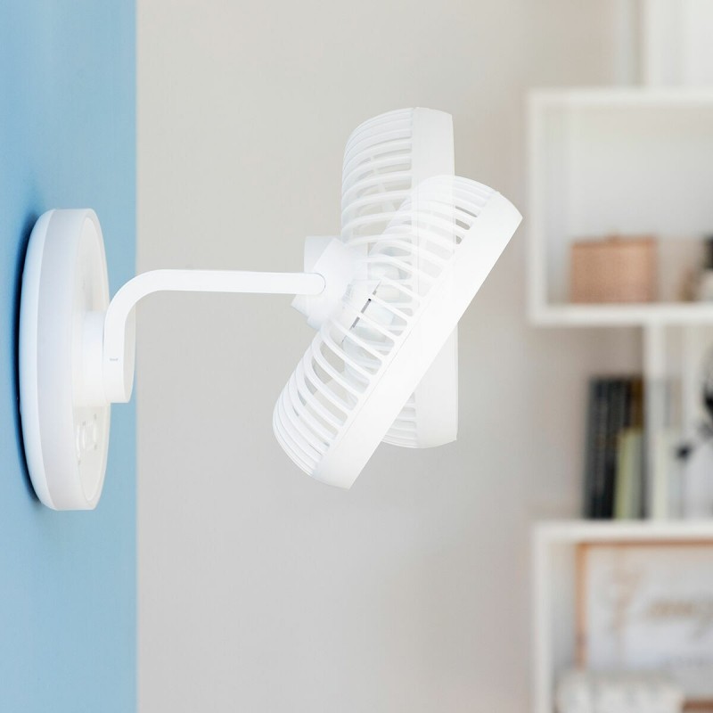Ventilateur rechargeable FanLed Ø6,6" 4000 mAh – Compact et LED