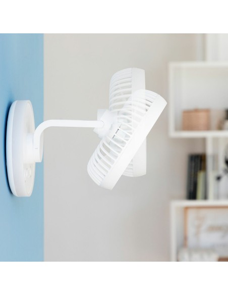 Ventilateur rechargeable FanLed Ø6,6" 4000 mAh – Compact et LED