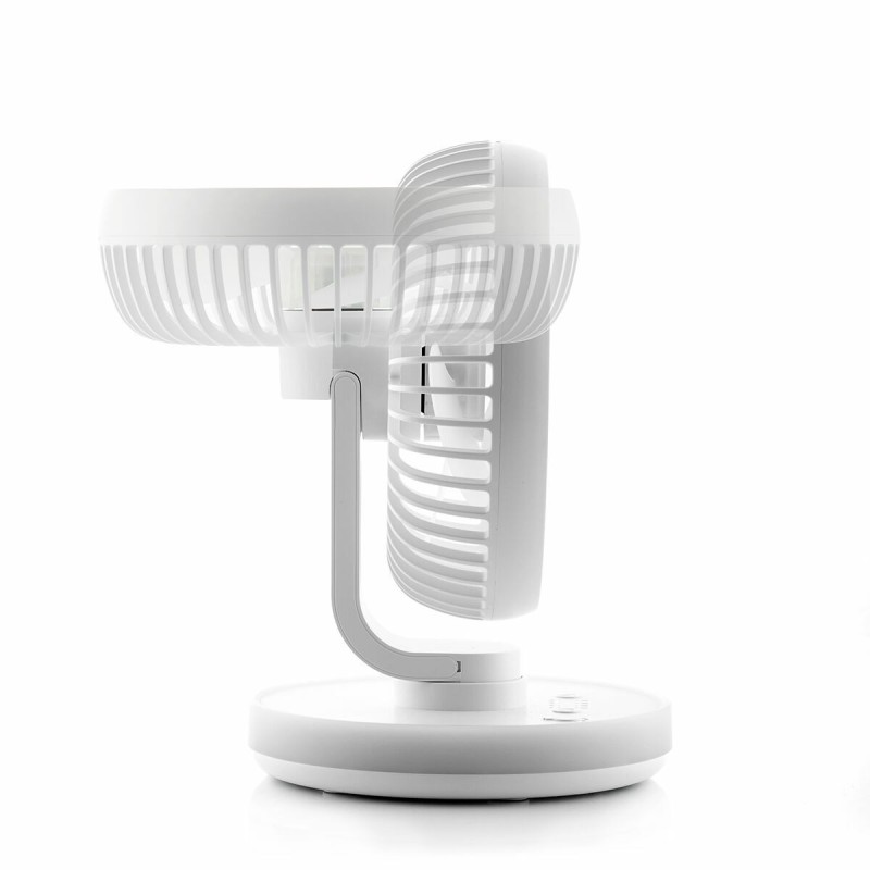 Ventilateur rechargeable FanLed Ø6,6" 4000 mAh – Compact et LED