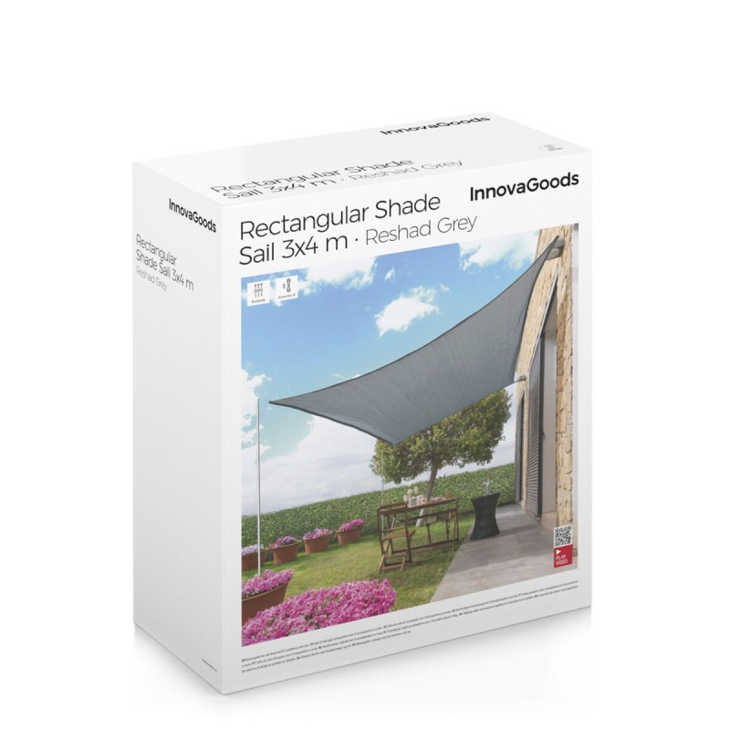 Voile d’ombrage Reshad 3×4 m – Protection solaire