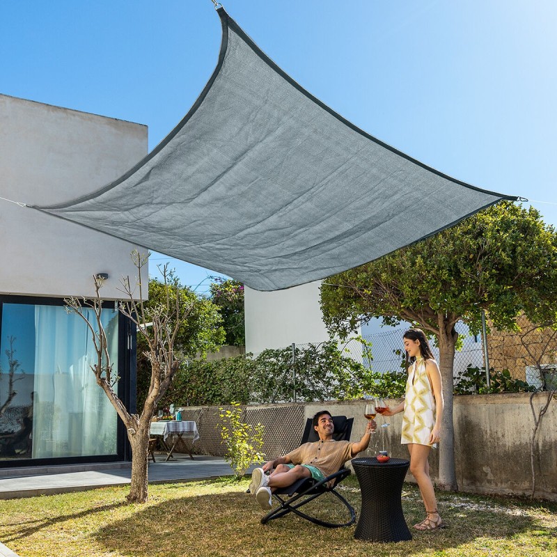 Voile d’ombrage Shazail 2×3 m – Zone fraîche