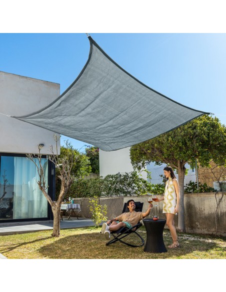 Voile d’ombrage Shazail 2×3 m – Zone fraîche