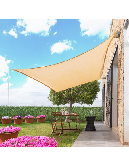 Voile d’ombrage Shazail 2×3 m – Zone fraîche
