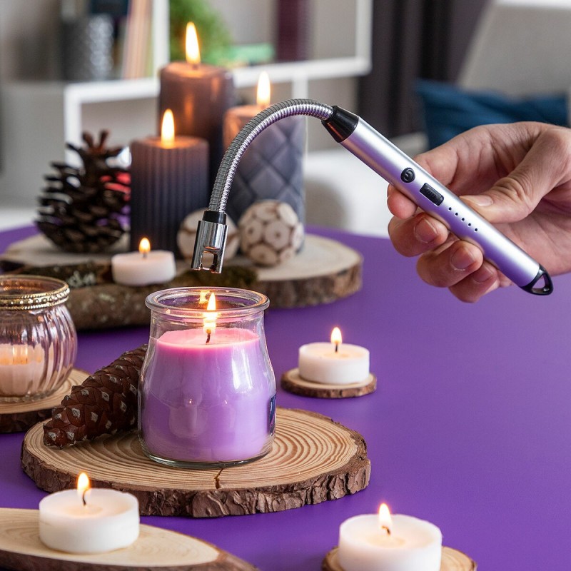 Briquet électrique flexible rechargeable – Allumage précis