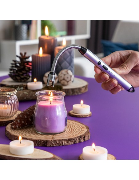 Briquet électrique flexible rechargeable – Allumage précis