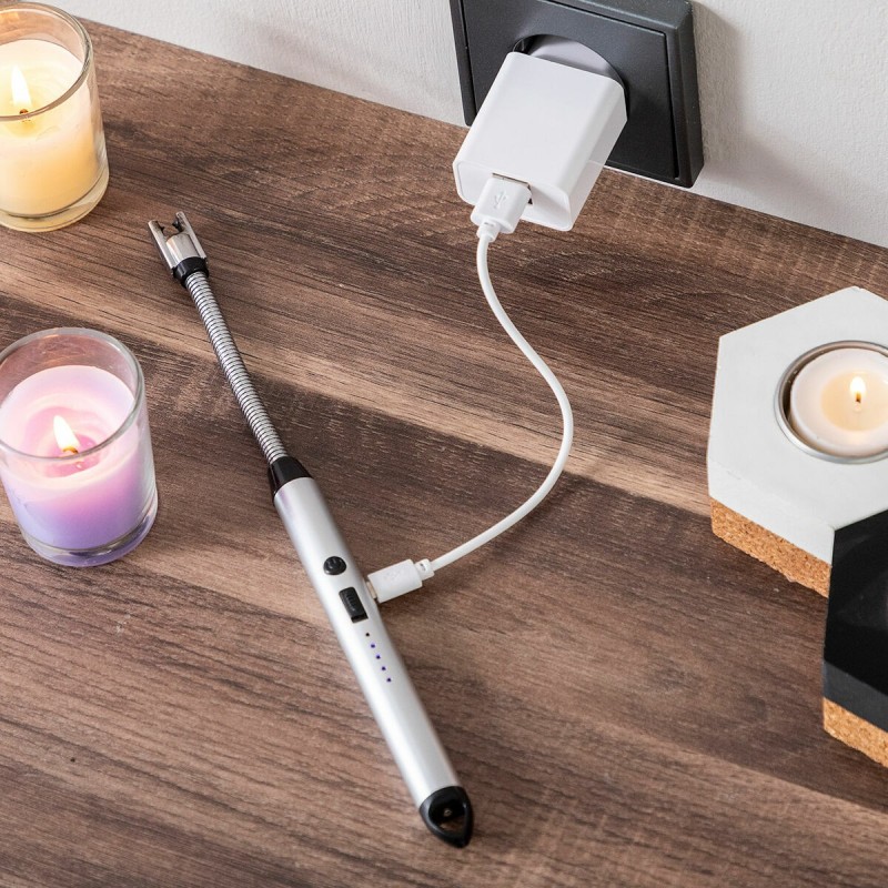 Briquet électrique flexible rechargeable – Allumage précis