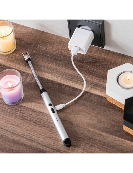 Briquet électrique flexible rechargeable – Allumage précis