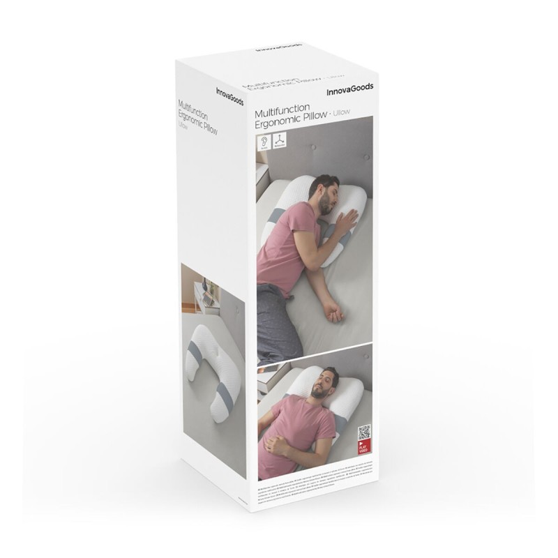 Oreiller ergonomique multifonctions Ullow – Confort adaptable
