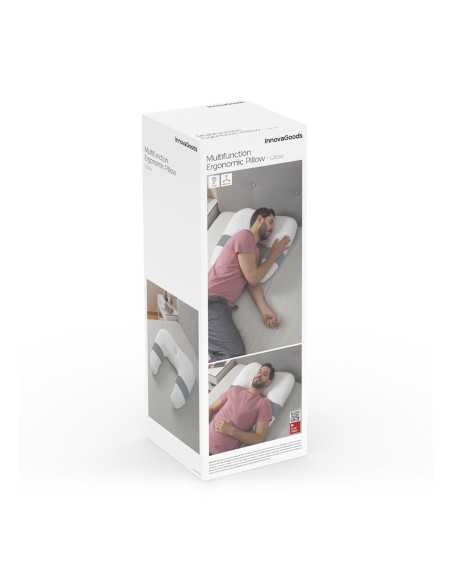 Oreiller ergonomique multifonctions Ullow – Confort adaptable