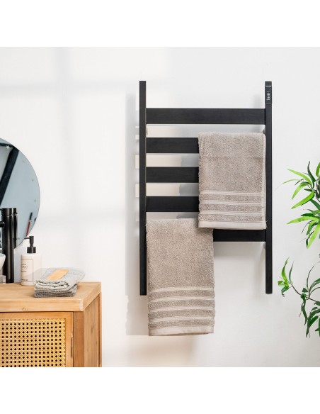 Porte‑serviettes électrique Towarck 5 barres – Séchage rapide