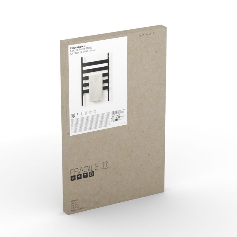 Porte‑serviettes électrique Towarck 5 barres – Séchage rapide