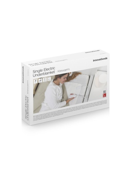 Surmatelas chauffant simple Krewarm 60 W – Chaleur douce