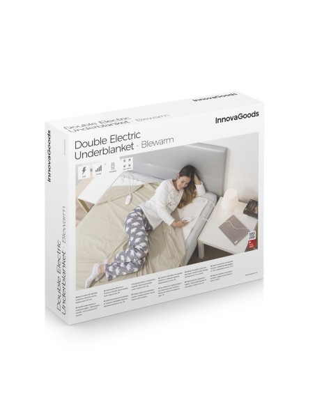 Surmatelas chauffant double Blewarm 60+60 W – Chaleur réglable