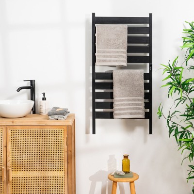 Porte‑serviettes électrique Towarall 10 barres – Séchage optimal