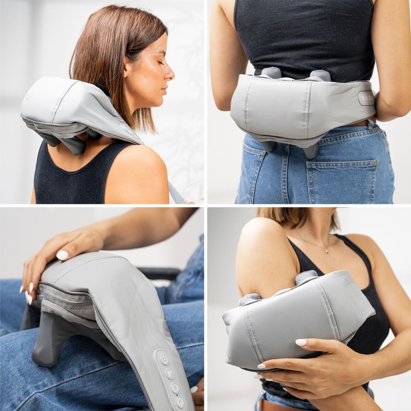 Masseur cou et dos 6D Silax rechargeable – Massage profond
