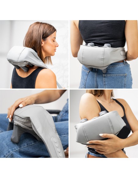 Masseur cou et dos 6D Silax rechargeable – Massage profond