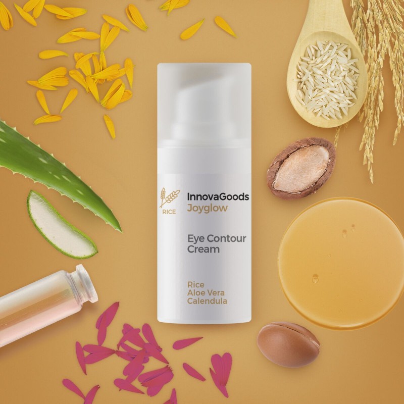 Contour des yeux Rice Joyglow 15 ml – Hydratation et éclat