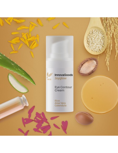 Contour des yeux Rice Joyglow 15 ml – Hydratation et éclat
