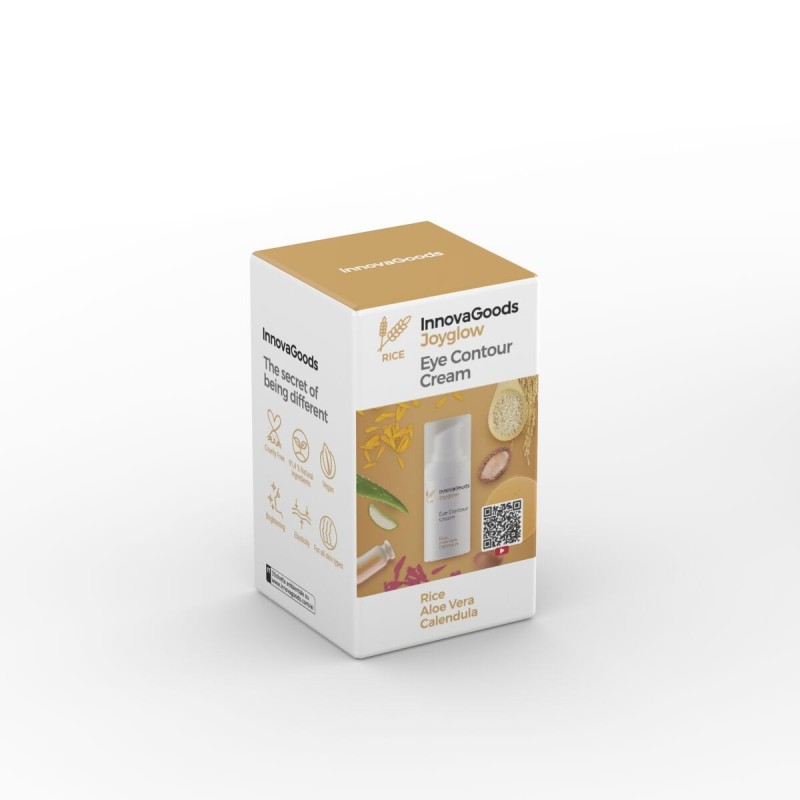 Contour des yeux Rice Joyglow 15 ml – Hydratation et éclat