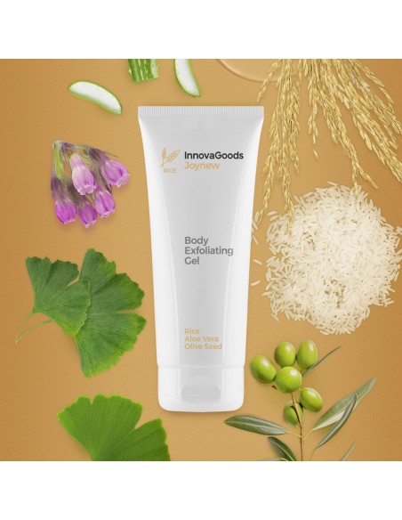 Gel exfoliant corporel Rice Joynew 200 ml – Douceur et hydratation