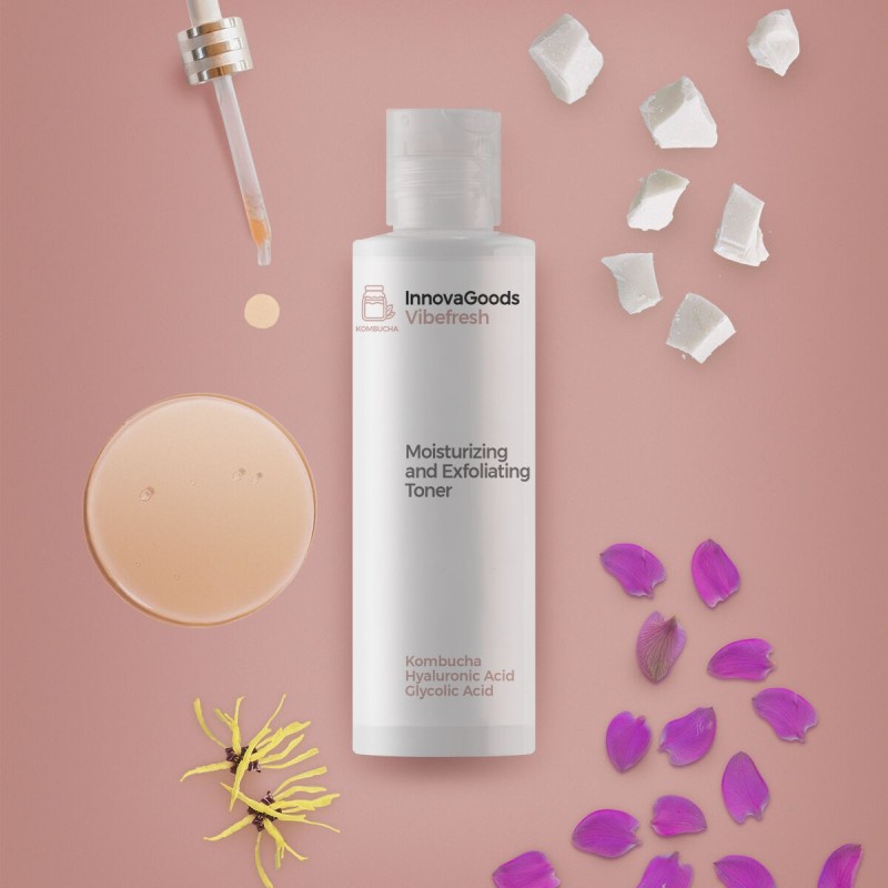 Tonique hydratant exfoliant Kombucha Vibefresh 150 ml – Éclat frais