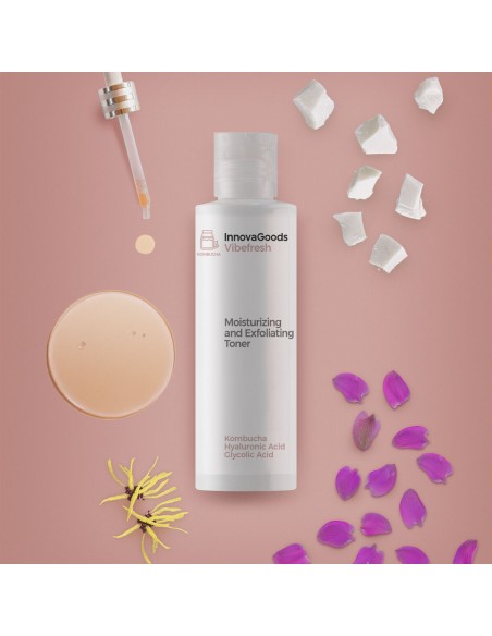 Tonique hydratant exfoliant Kombucha Vibefresh 150 ml – Éclat frais