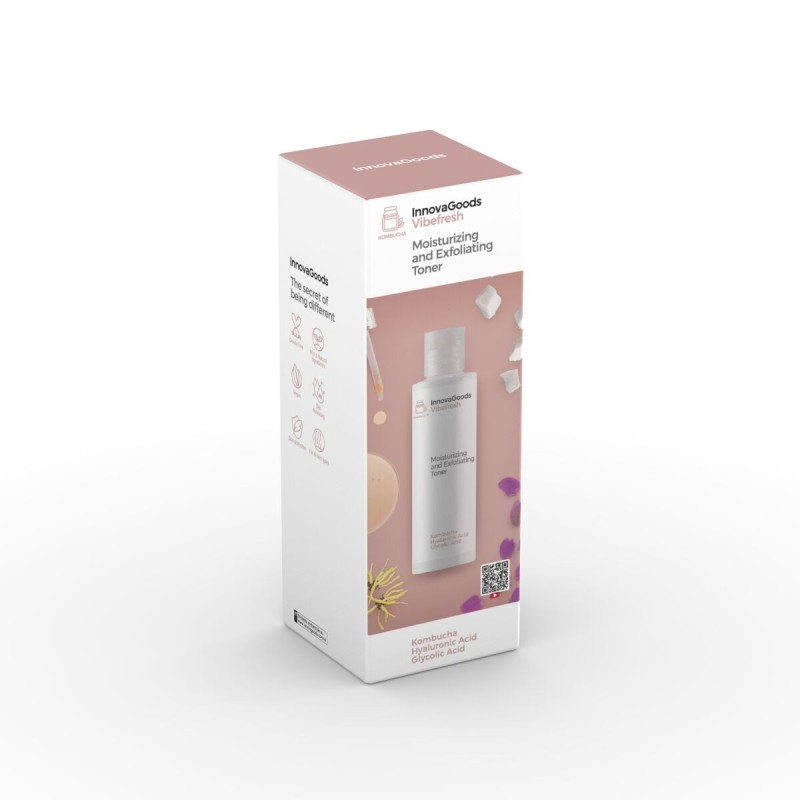 Tonique hydratant exfoliant Kombucha Vibefresh 150 ml – Éclat frais