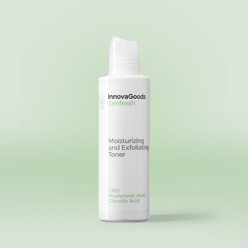 Tonique hydratant exfoliant CBD Zenfresh 150 ml – Peau apaisée