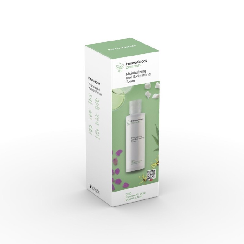 Tonique hydratant exfoliant CBD Zenfresh 150 ml – Peau apaisée
