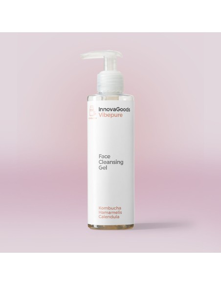 Gel nettoyant visage Kombucha Vibepure 200 ml – Purifiant doux