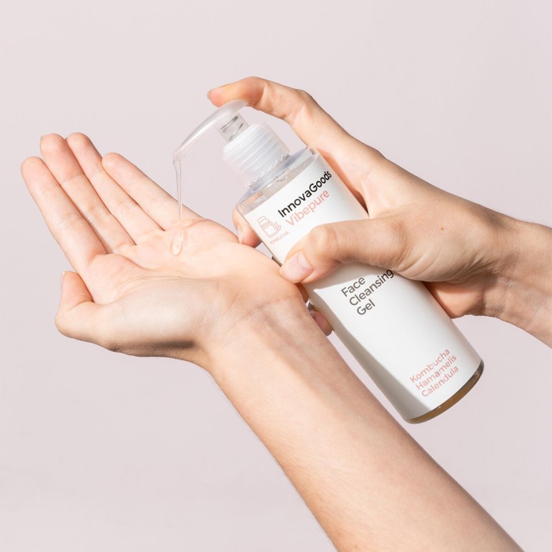 Gel nettoyant visage Kombucha Vibepure 200 ml – Purifiant doux