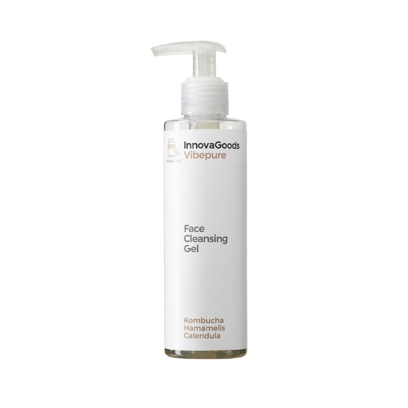 Gel nettoyant visage Kombucha Vibepure 200 ml – Purifiant doux
