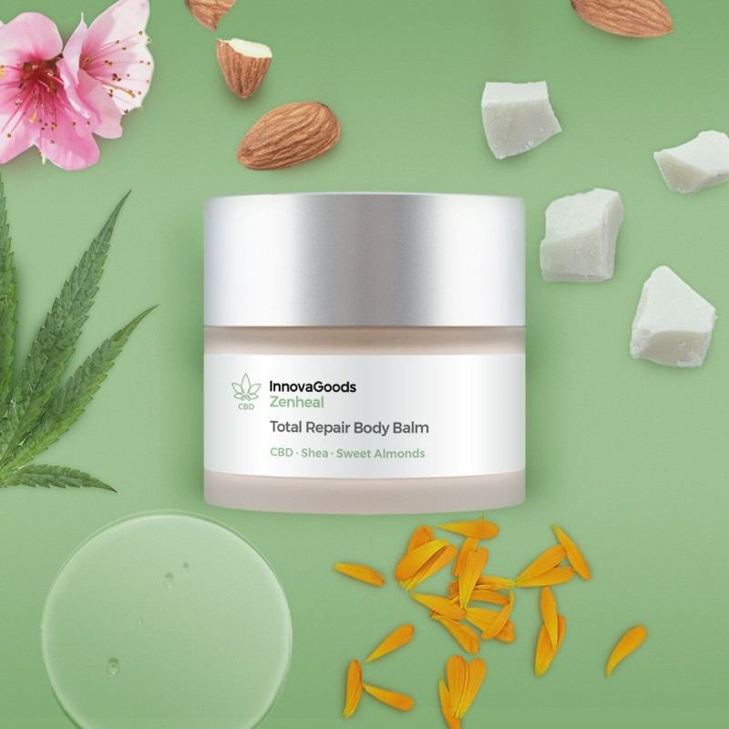 Baume réparateur corporel CBD Zenheal 50 ml – Soin apaisant
