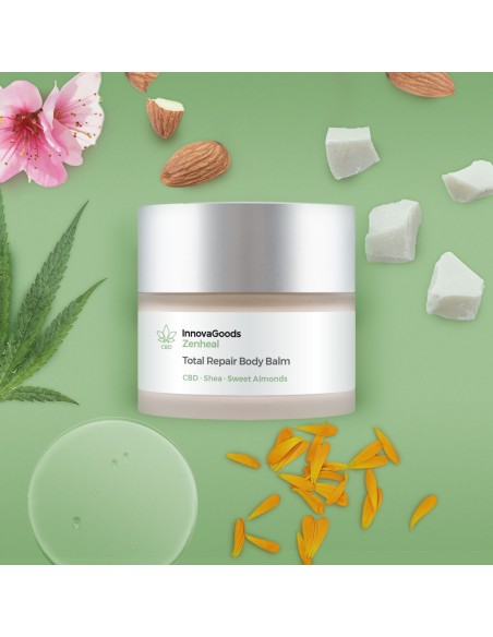 Baume réparateur corporel CBD Zenheal 50 ml – Soin apaisant
