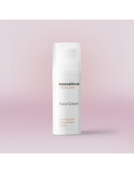 Crème visage Kombucha Vibecare 50 ml – Nutrition et éclat