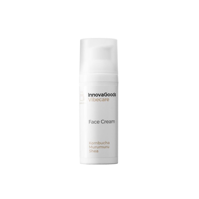 Crème visage Kombucha Vibecare 50 ml – Nutrition et éclat