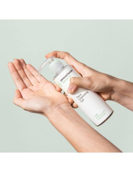 Gel nettoyant visage CBD Zenpure 200 ml – Nettoyage apaisant
