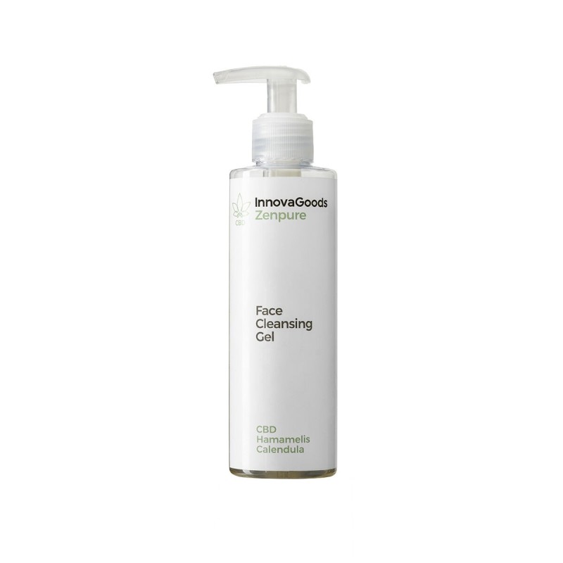 Gel nettoyant visage CBD Zenpure 200 ml – Nettoyage apaisant