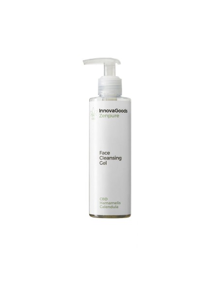 Gel nettoyant visage CBD Zenpure 200 ml – Nettoyage apaisant