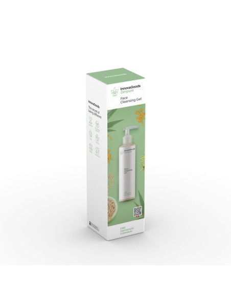 Gel nettoyant visage CBD Zenpure 200 ml – Nettoyage apaisant