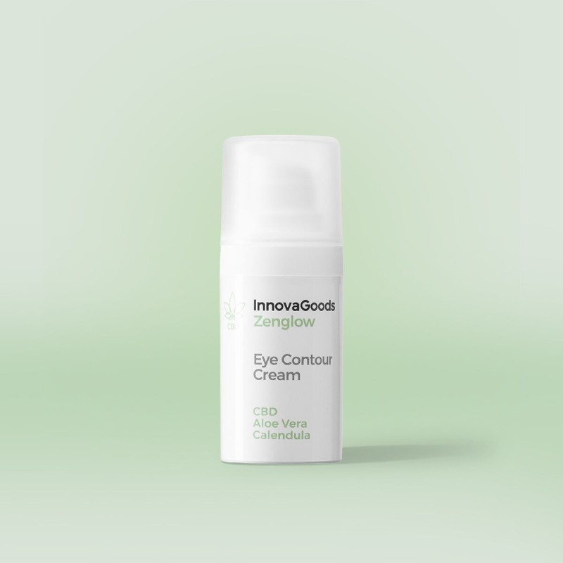 Contour des yeux CBD Zenglow 15 ml – Apaisement et hydratation