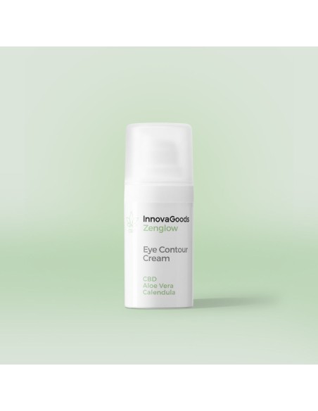 Contour des yeux CBD Zenglow 15 ml – Apaisement et hydratation
