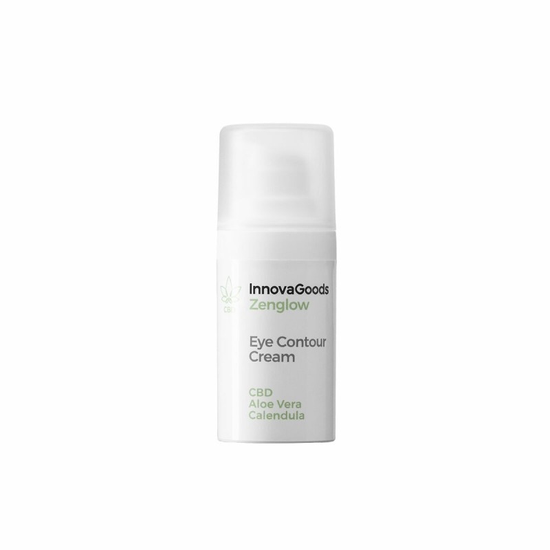 Contour des yeux CBD Zenglow 15 ml – Apaisement et hydratation