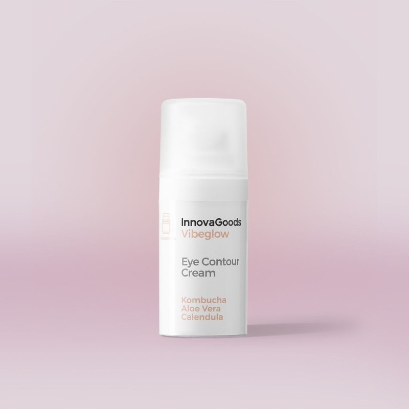 Contour des yeux Kombucha Vibeglow 15 ml – Éclat et hydratation