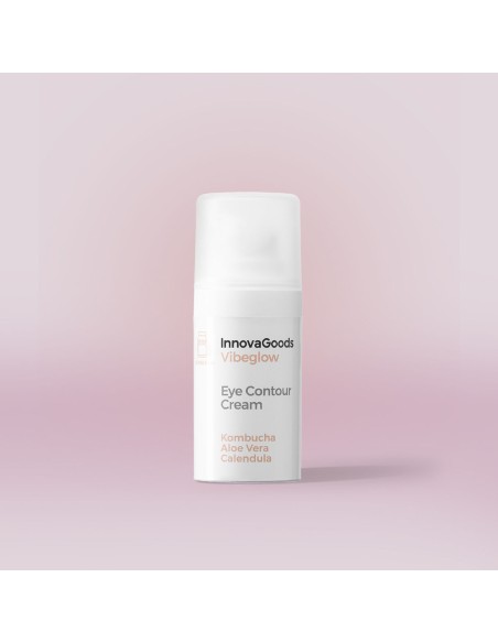 Contour des yeux Kombucha Vibeglow 15 ml – Éclat et hydratation