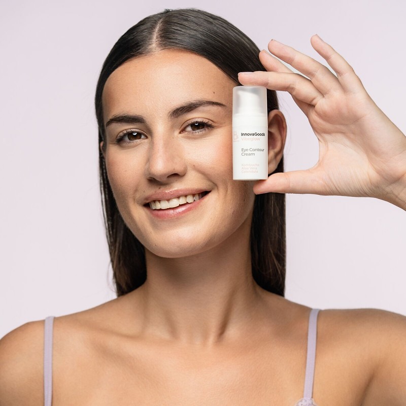 Contour des yeux Kombucha Vibeglow 15 ml – Éclat et hydratation